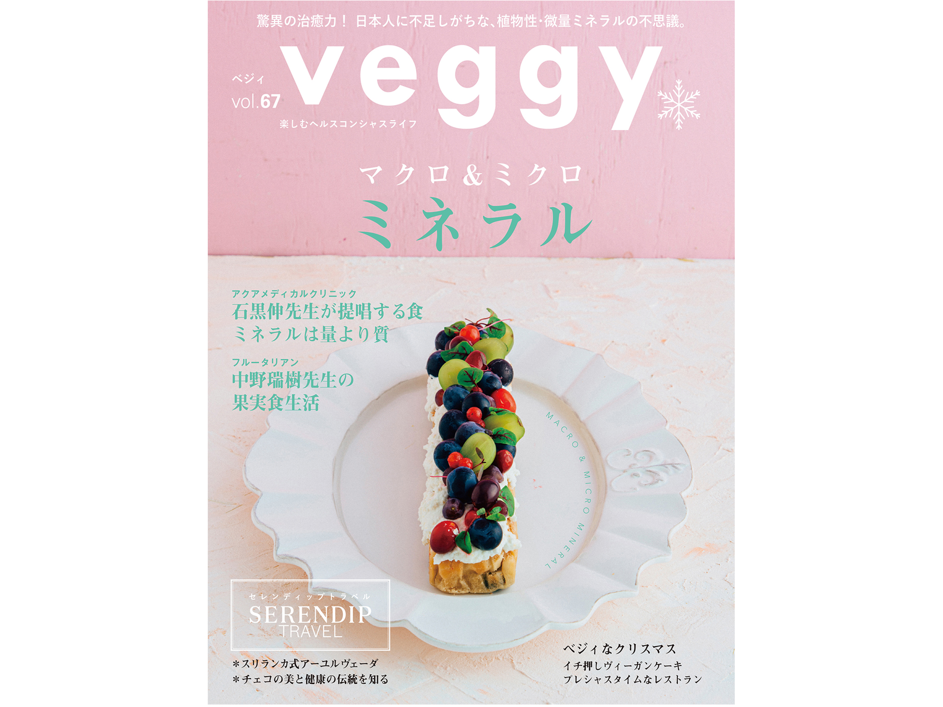 11/9発売！veggy vol.67 マクロ&ミクロミネラル